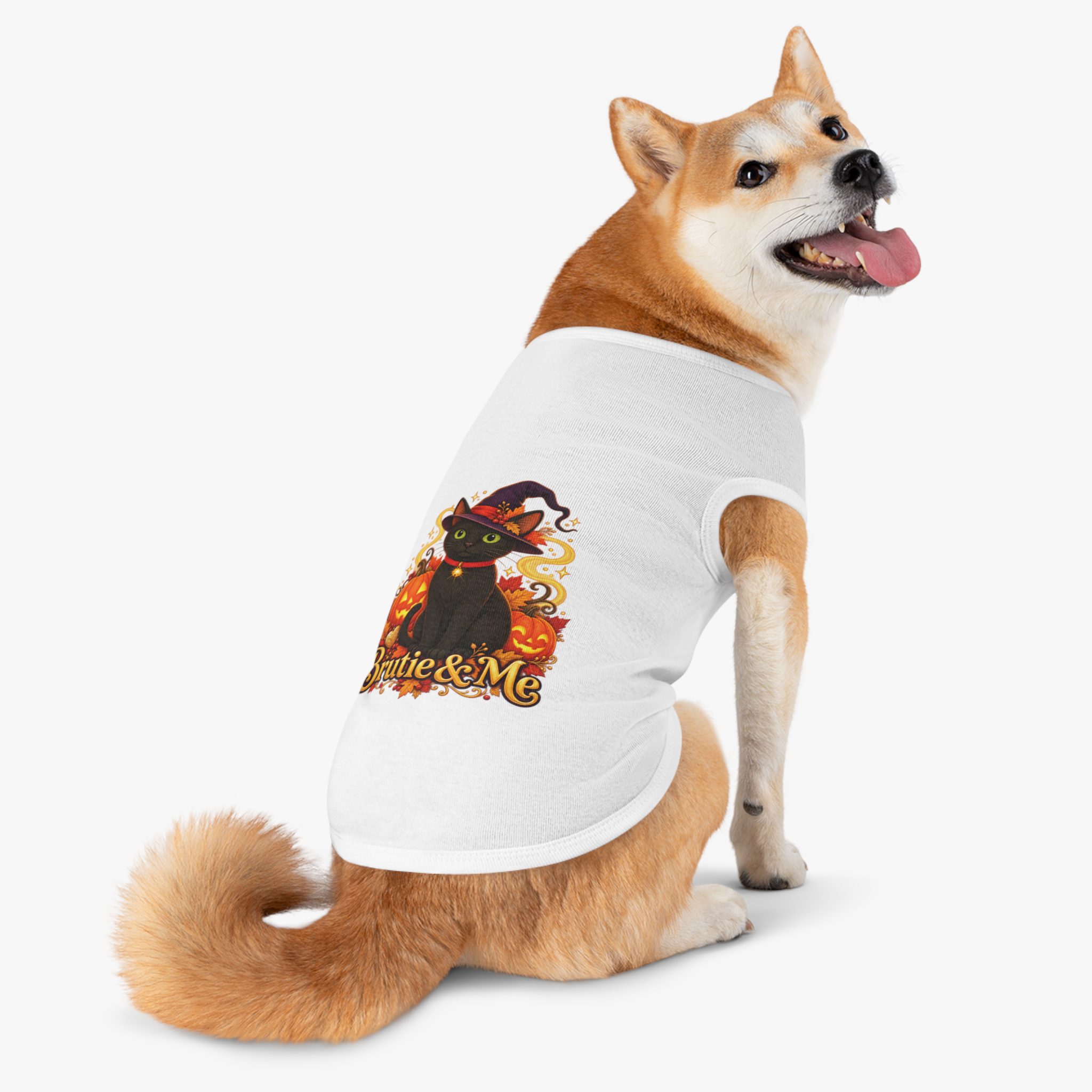 Halloween 'Brutie & Me' Pet Tank Top - Image 36