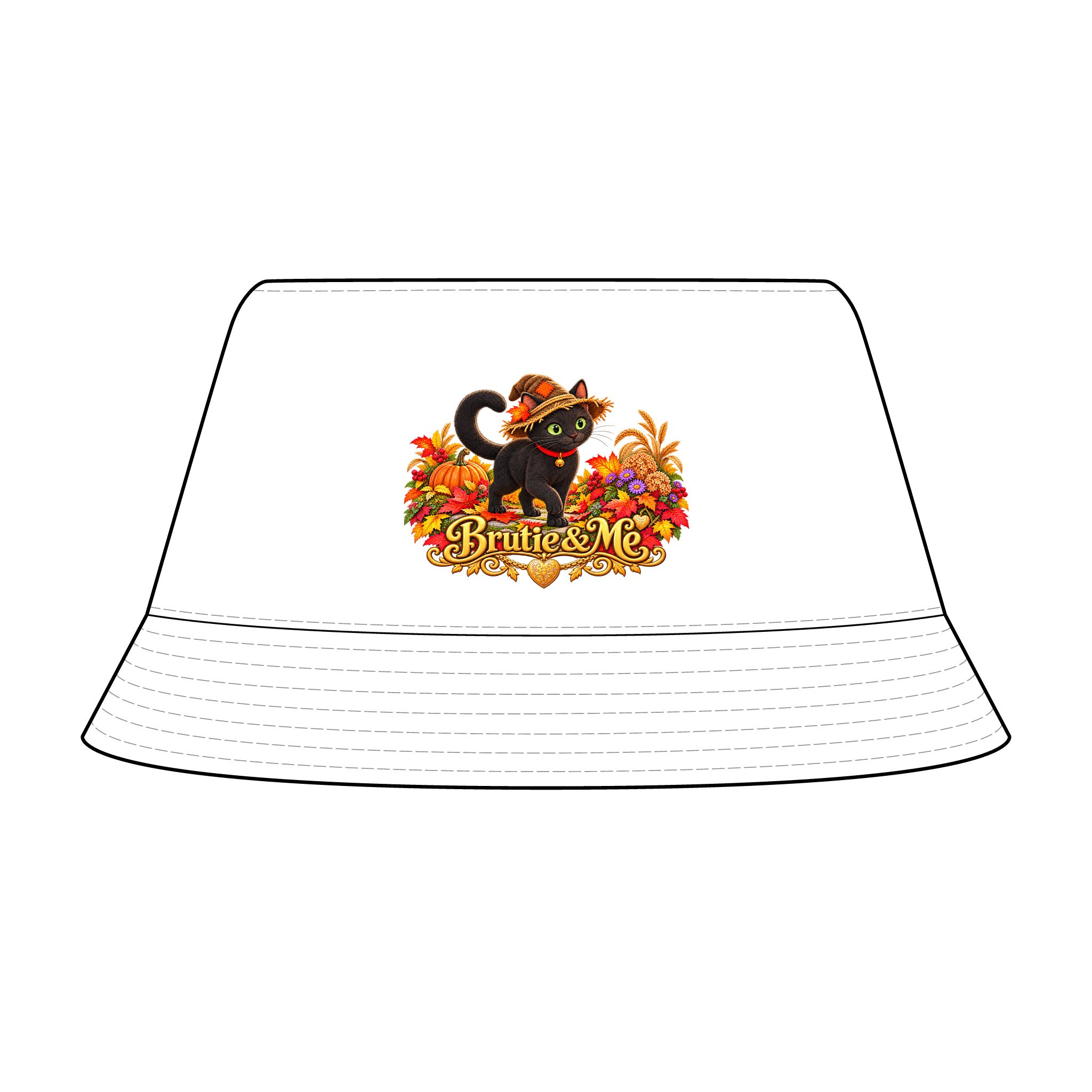 Fall Bucket Hat — 'Brutie & Me'
