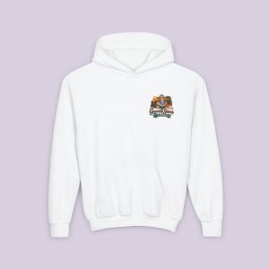 Youth Winter Hoodie — 'Brutie/Gramma Stina'