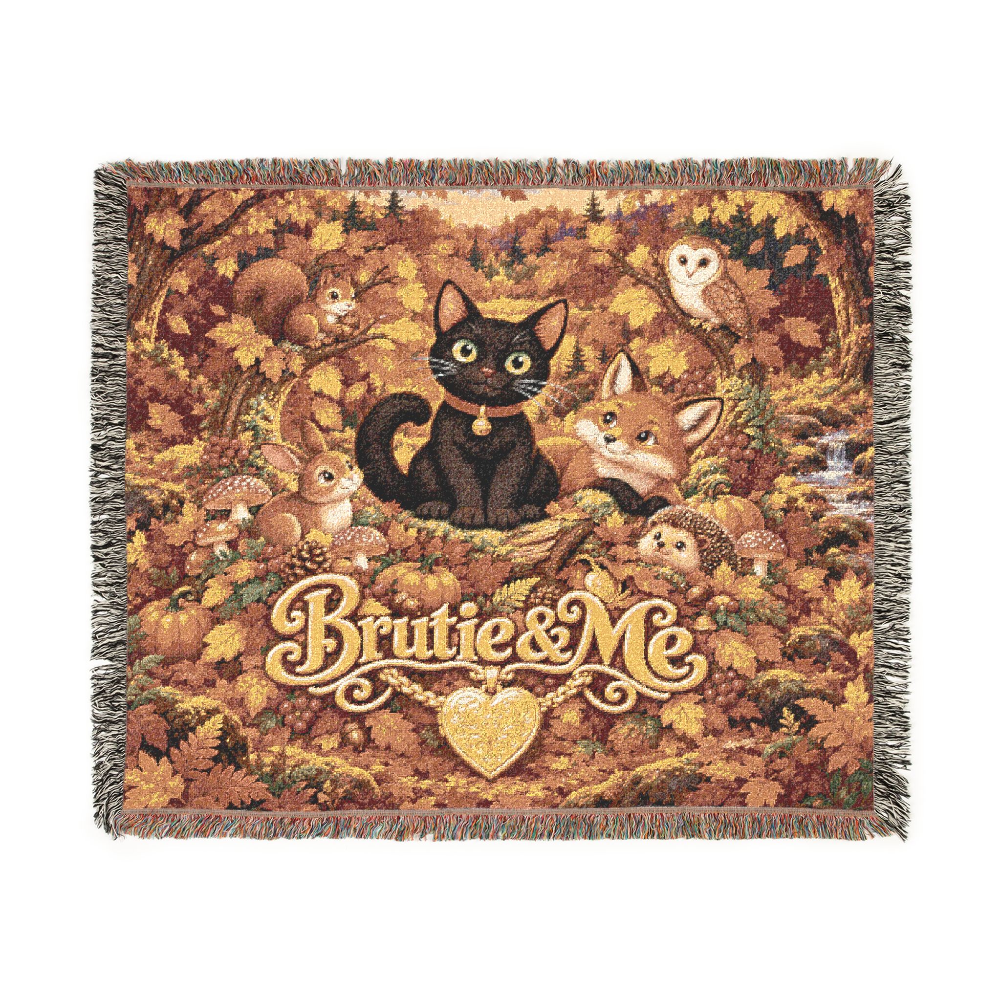 Fall 'See What You Can See' Woven Throw Blanket - Image 5