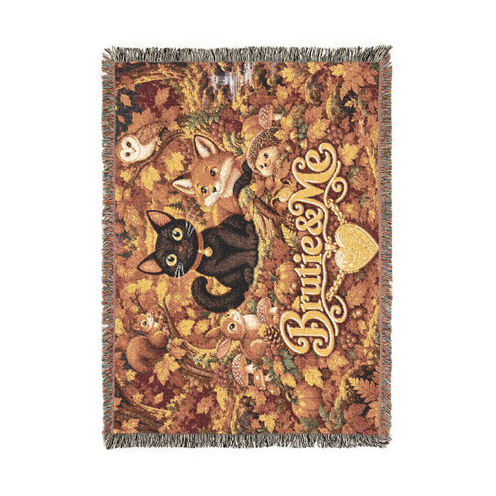 Fall 'See What You Can See' Woven Throw Blanket - Image 4