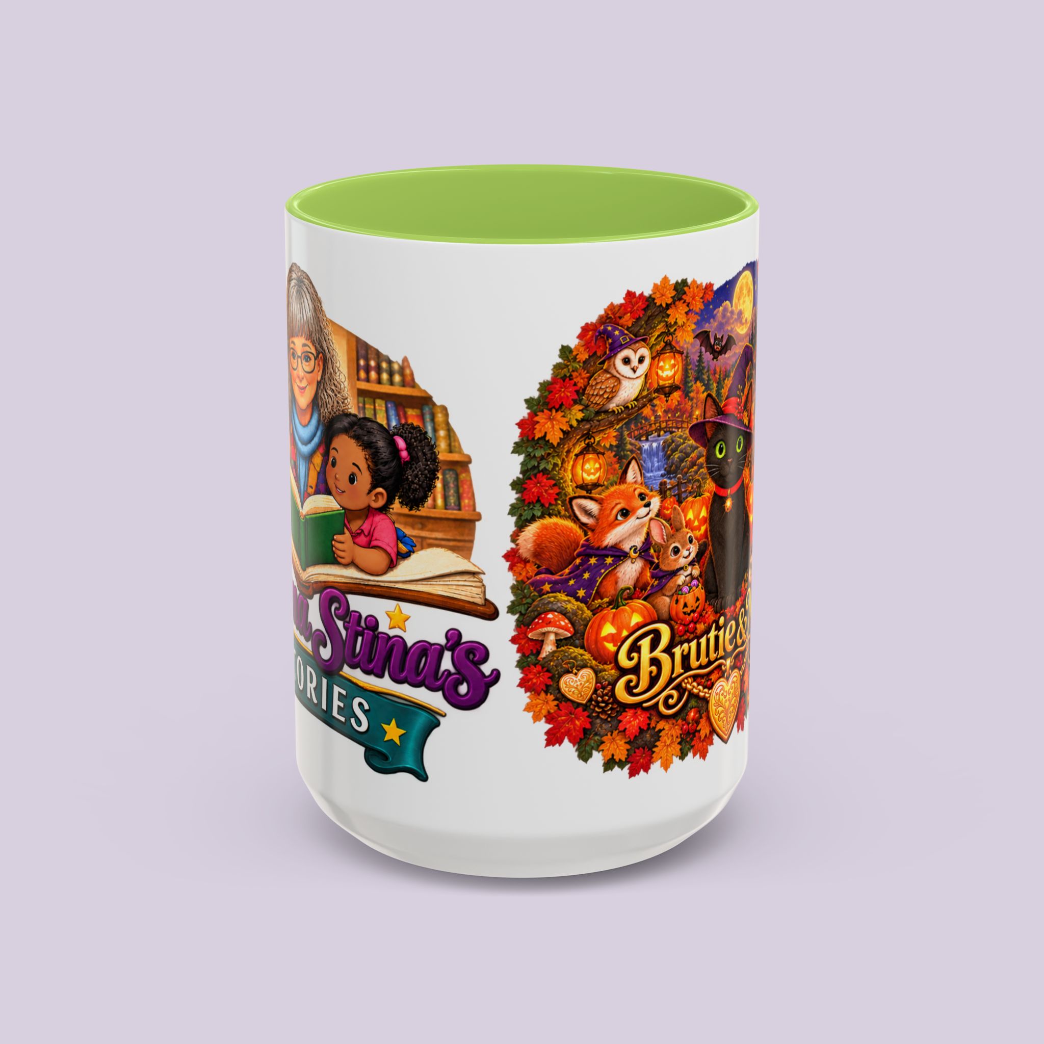 Halloween 'Brutie/Gramma Stina' Coffee Mug (11oz or 15oz) - Image 77