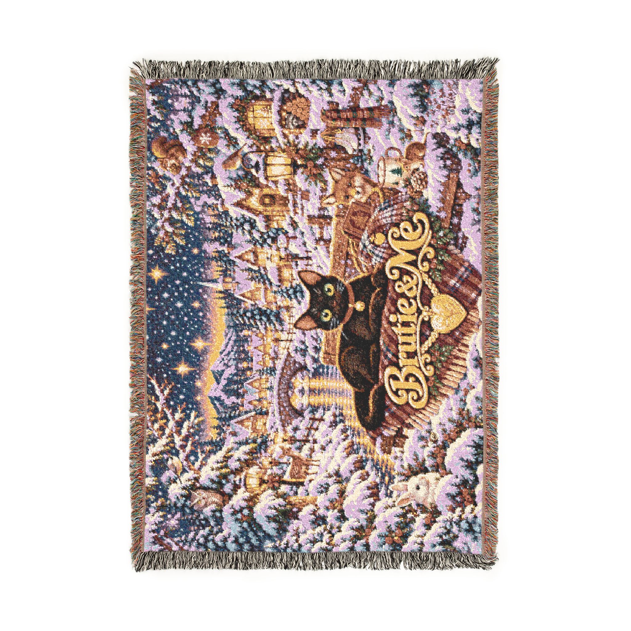 Winter 'See What You Can See' Woven Throw Blanket - Image 4