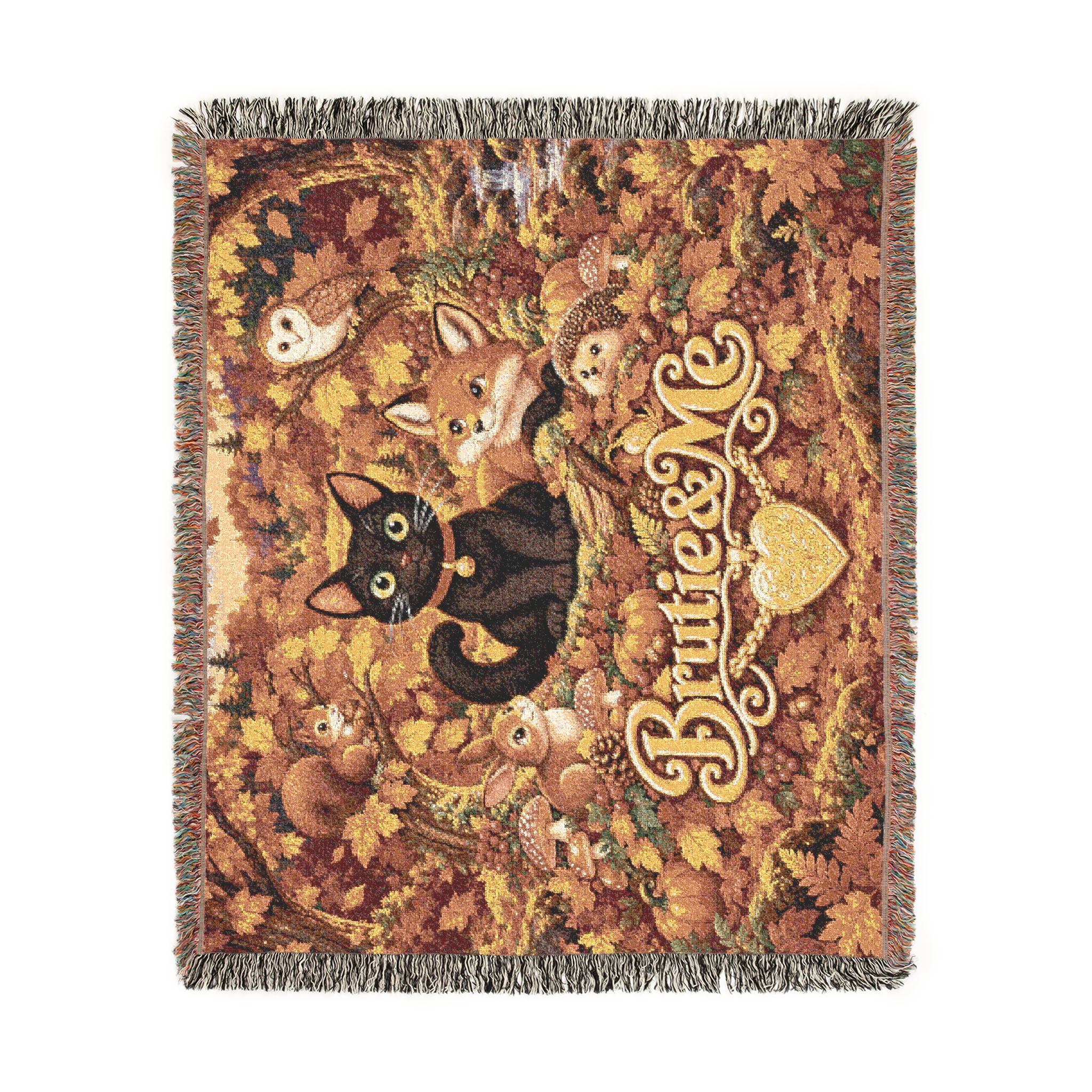 Fall 'See What You Can See' Woven Throw Blanket - Image 6