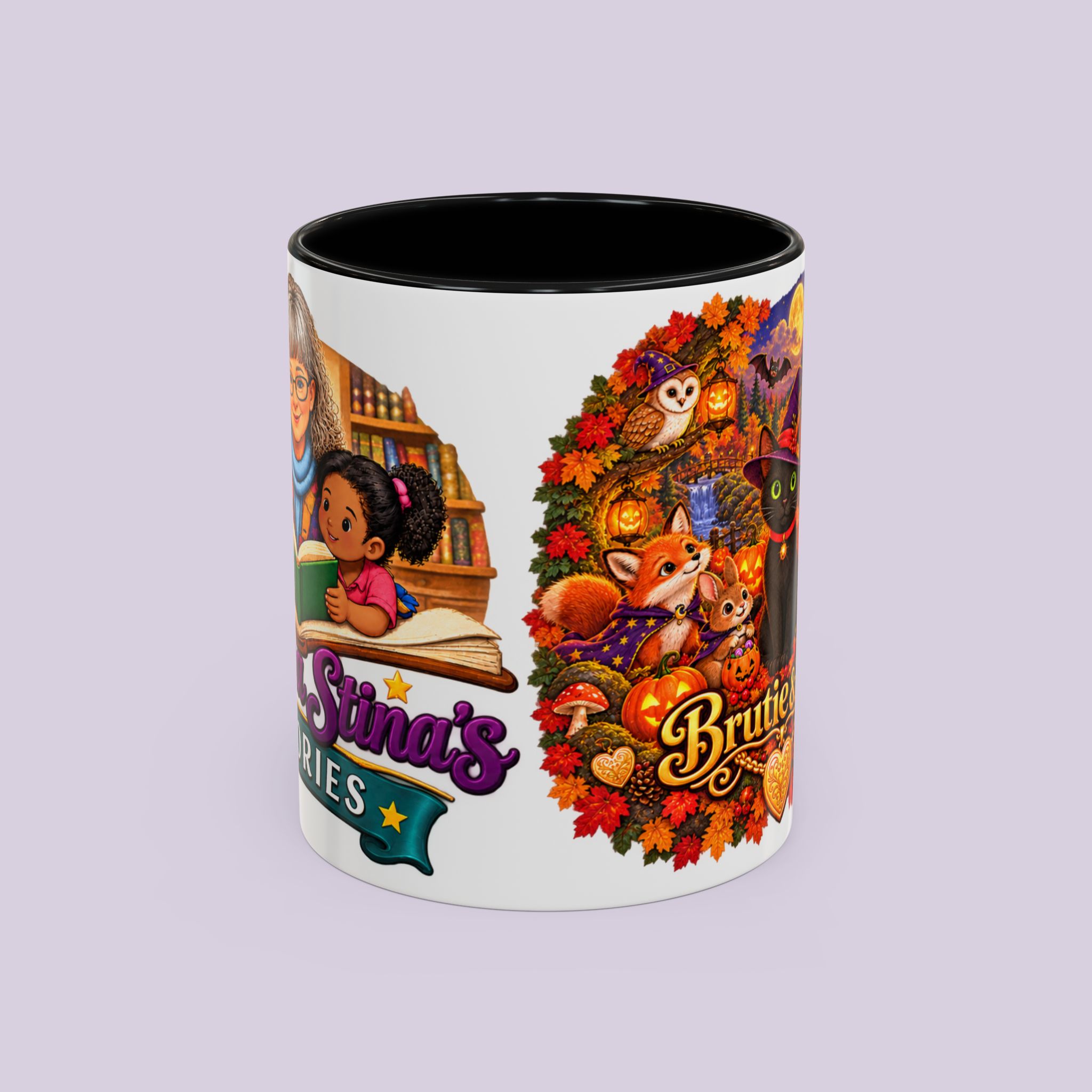Halloween 'Brutie/Gramma Stina' Coffee Mug (11oz or 15oz)