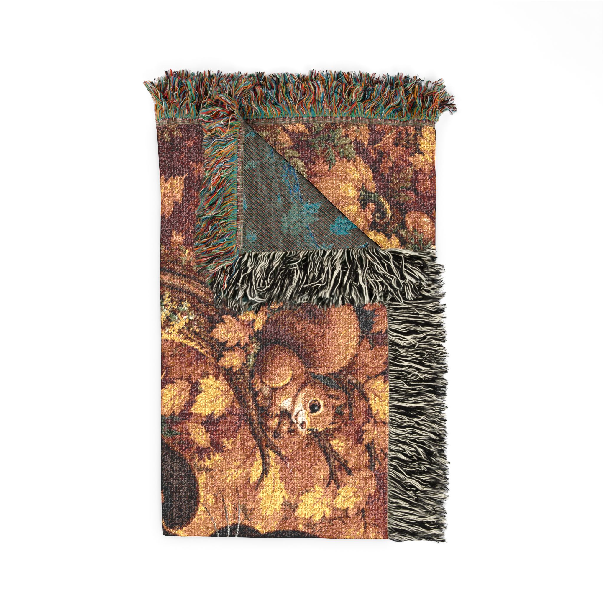 Fall 'See What You Can See' Woven Throw Blanket - Image 3