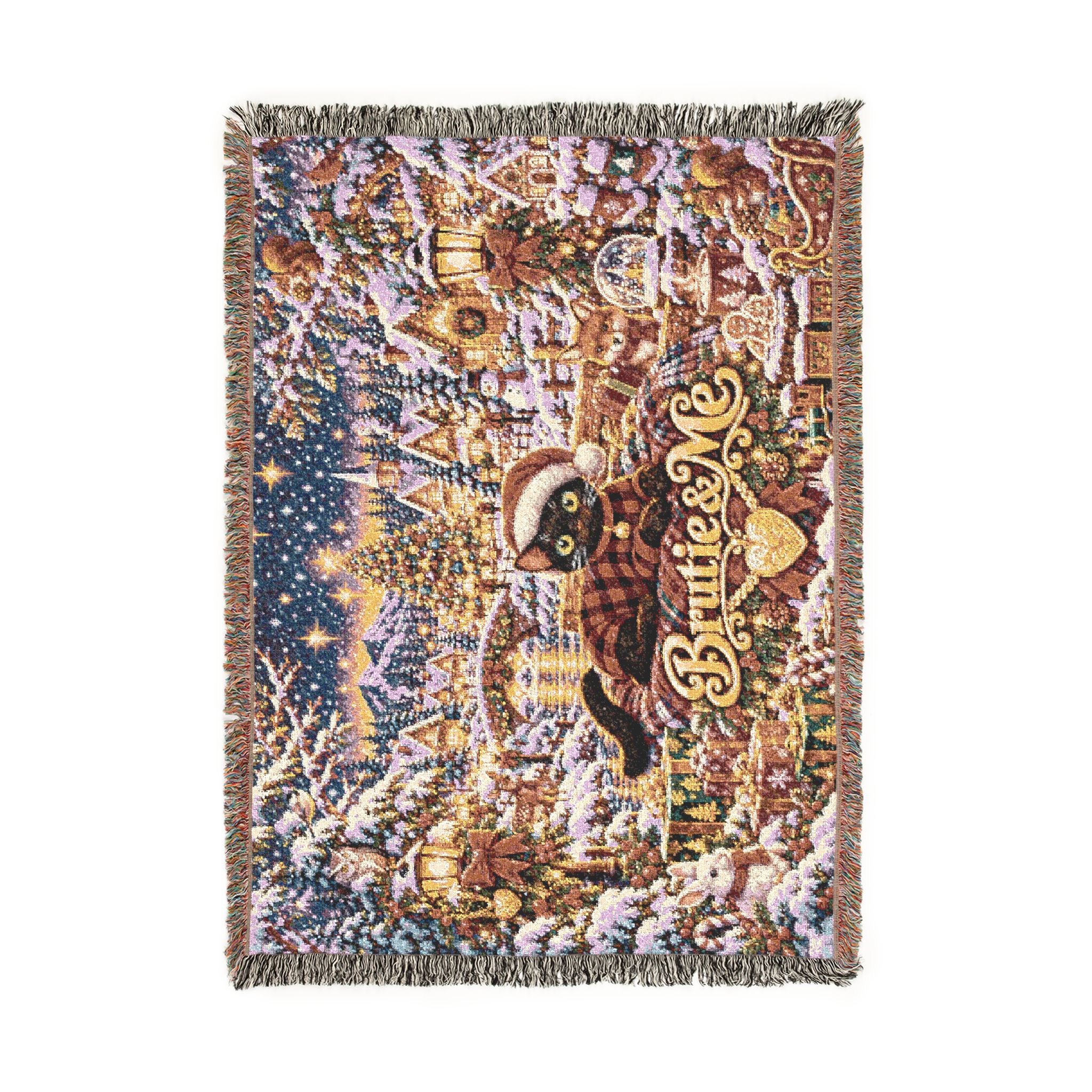 Christmas 'See What You Can See' Woven Blanket - Image 4